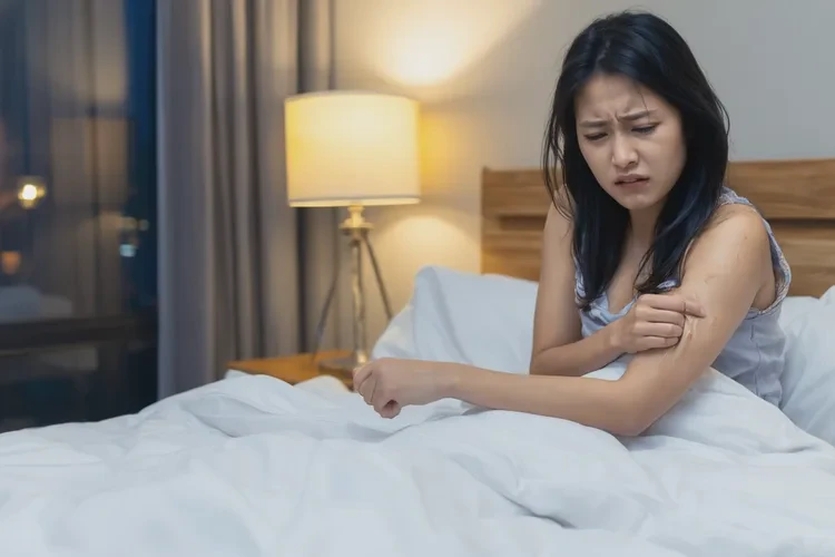 女人四肢经常起湿疹能治愈吗(图1)