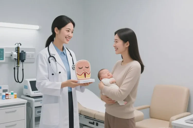 幼儿肚子上容易长湿疹能治愈吗(图2)