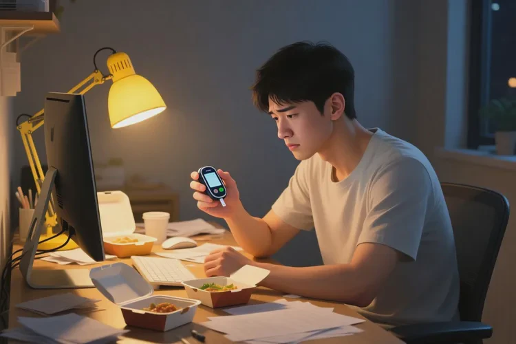 29岁晚餐血糖17.1是怎么回事(图1)