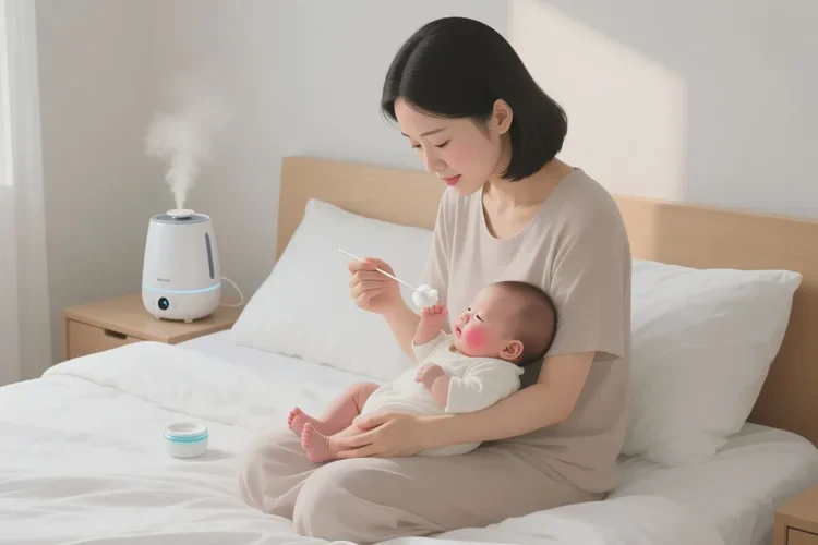 婴儿脸上出湿疹能不能治愈(图1)