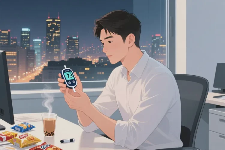 29岁中餐血糖7.3是怎么回事(图1)