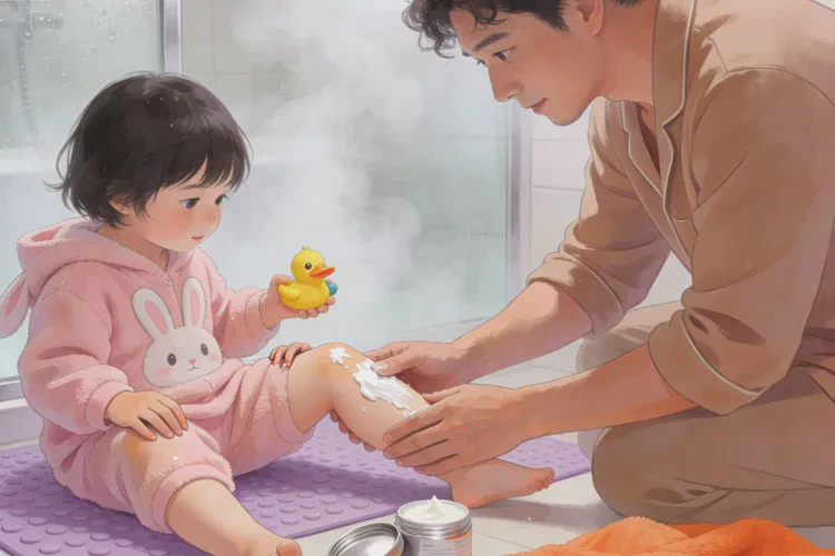 小孩大腿出现湿疹能不能治愈(图2)