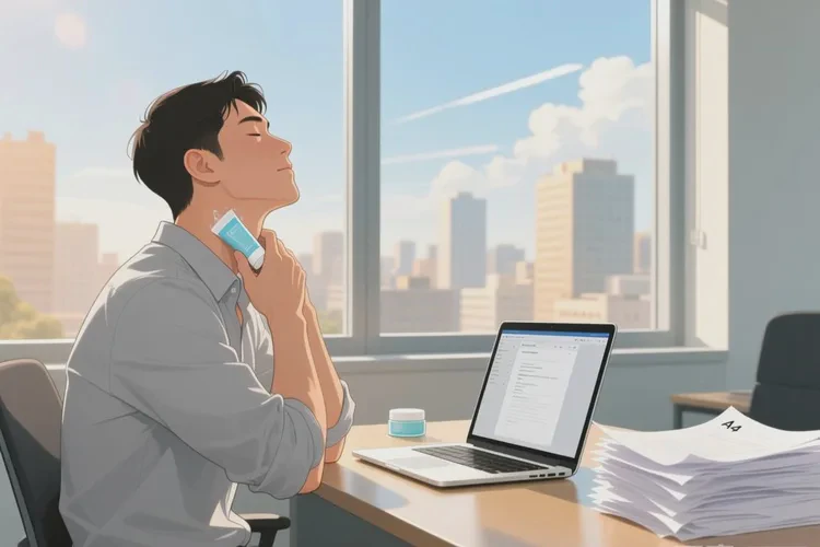 男性脖子上起湿疹能治愈吗(图1)