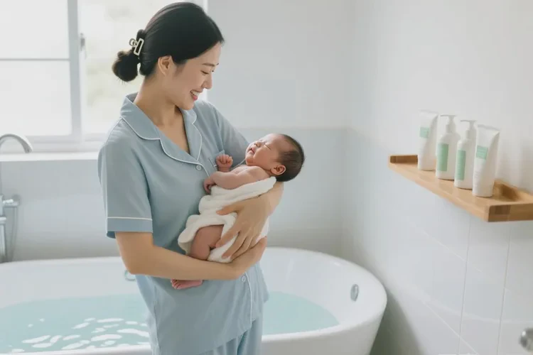 新生儿大腿上偶尔起湿疹能治愈吗(图3)