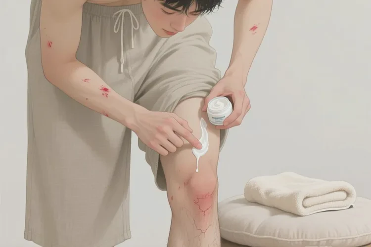 青年人大腿有湿疹能治愈吗(图2)