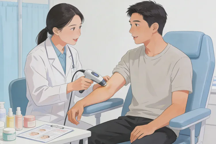 男生手臂上有湿疹能治愈吗(图4)