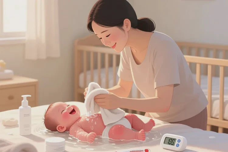 婴儿全身偶尔长湿疹能不能治愈(图1)