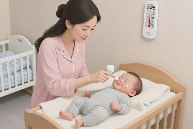 新生儿身上长湿疹能治愈吗(图1)