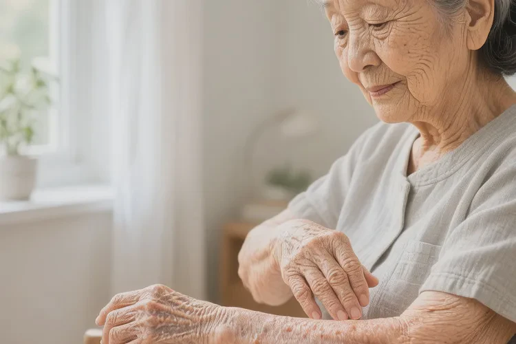 高龄老人肚子偶尔起湿疹能治愈吗(图4)