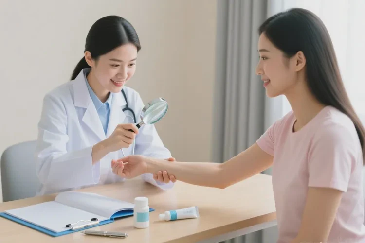 哺乳期妈妈手臂有湿疹能治愈吗(图3)