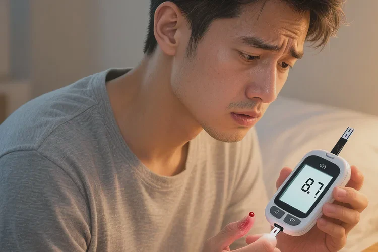 28岁睡前血糖19点6是怎么回事(图1)