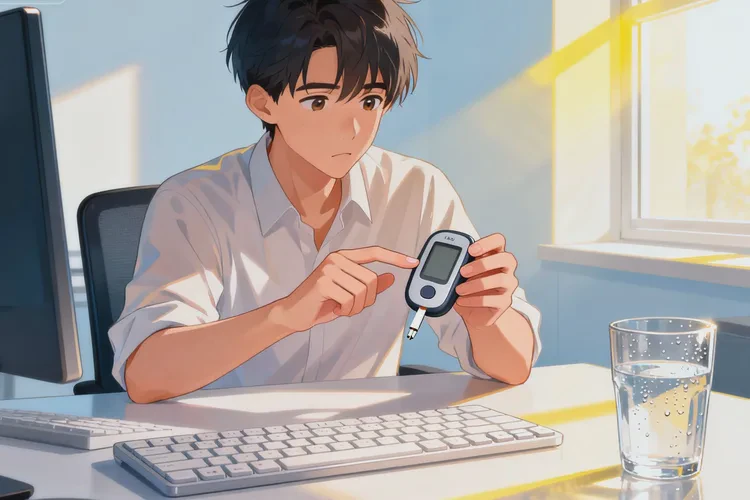 28岁中午血糖4点7是怎么回事(图1)