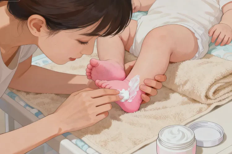 婴儿脚上出湿疹能不能治愈(图1)