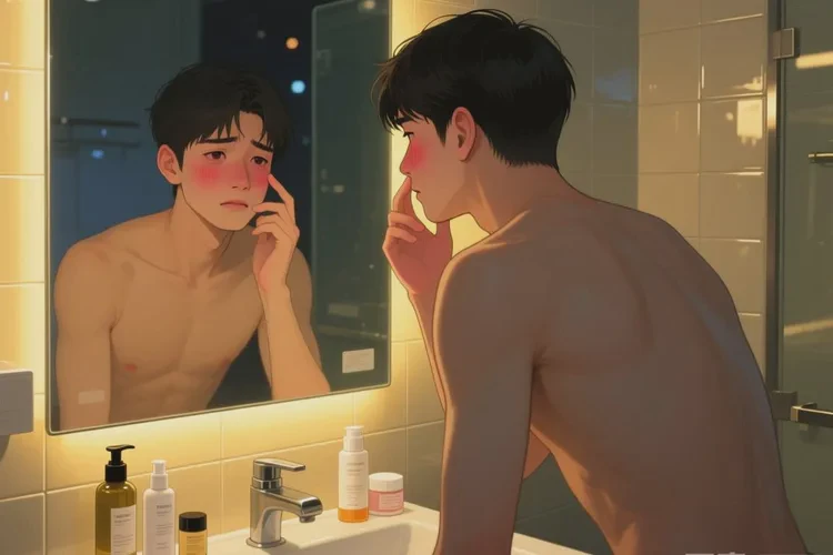 青年人脸上容易长湿疹能治愈吗(图1)