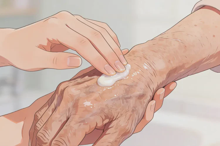 高龄老人面部容易长湿疹能治愈吗(图4)