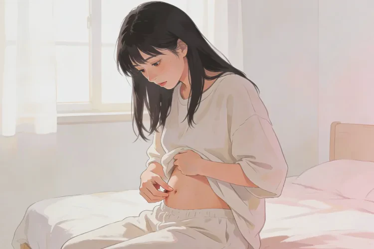 女人肚子上出湿疹能治愈吗(图1)