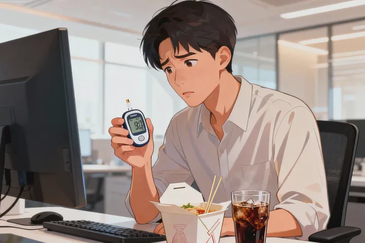 29岁中餐血糖14点6是怎么回事(图1)