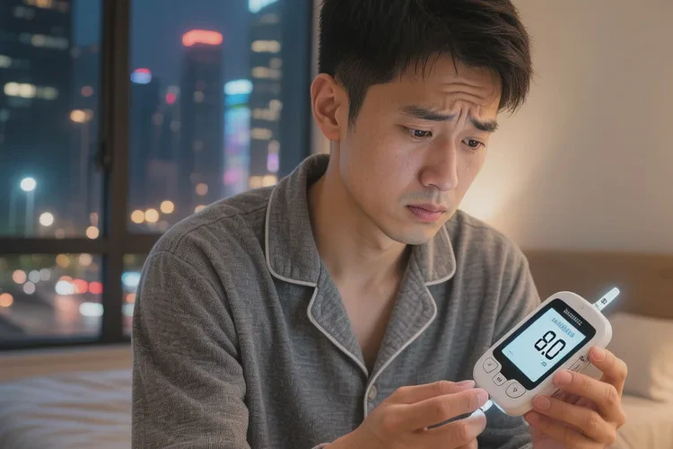 28岁晚上血糖8.0是怎么回事(图1)