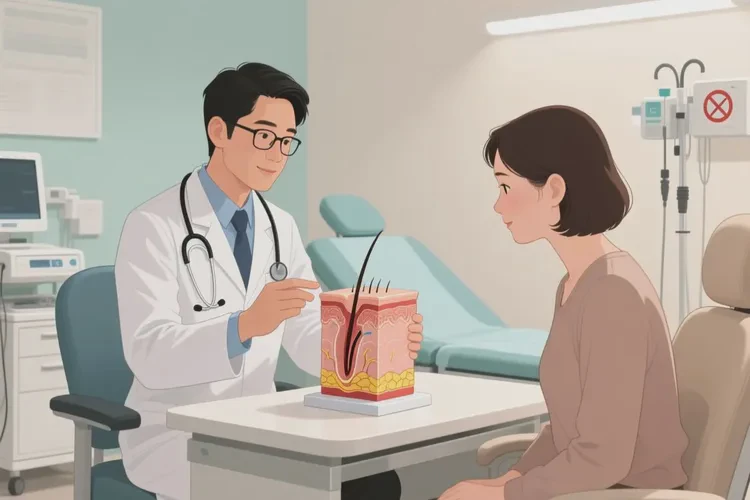 女生肚子偶尔起湿疹能治愈吗(图1)