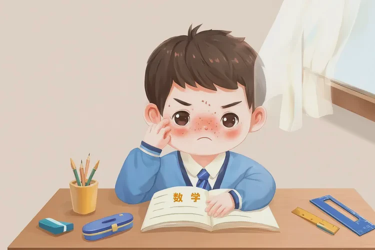 小学生脸上出现湿疹能治愈吗(图1)