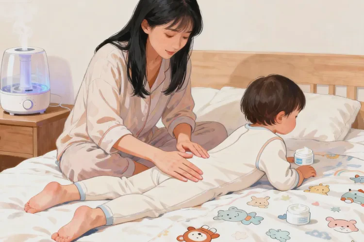 小儿大腿偶尔长湿疹能治愈吗(图4)