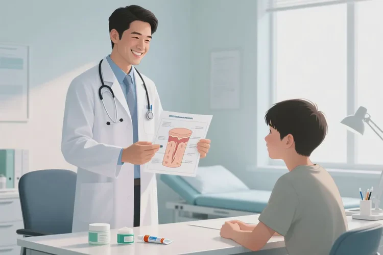 青少年大腿上出现湿疹能治愈吗(图3)