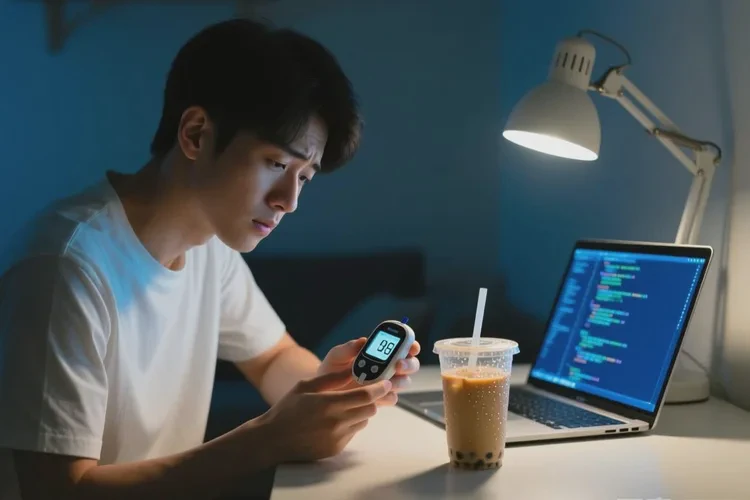 28岁晚上血糖15.4是怎么回事(图1)