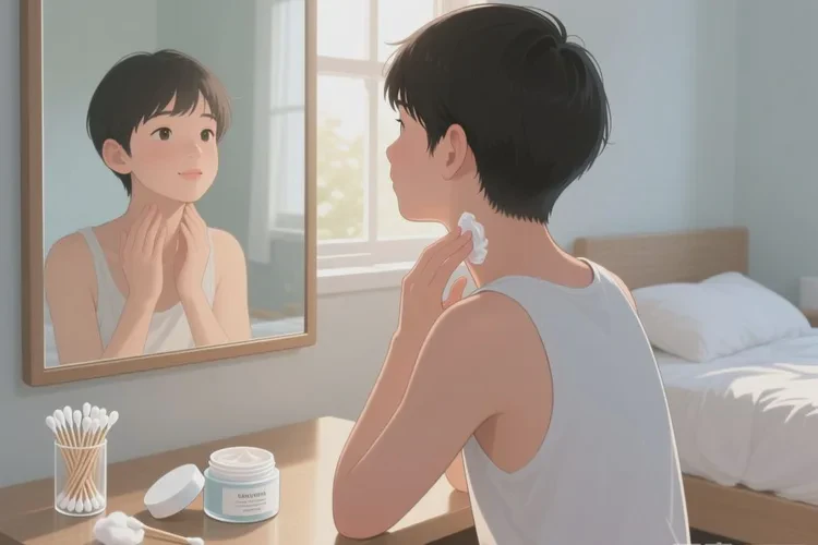 青少年脖子有湿疹能治愈吗(图1)