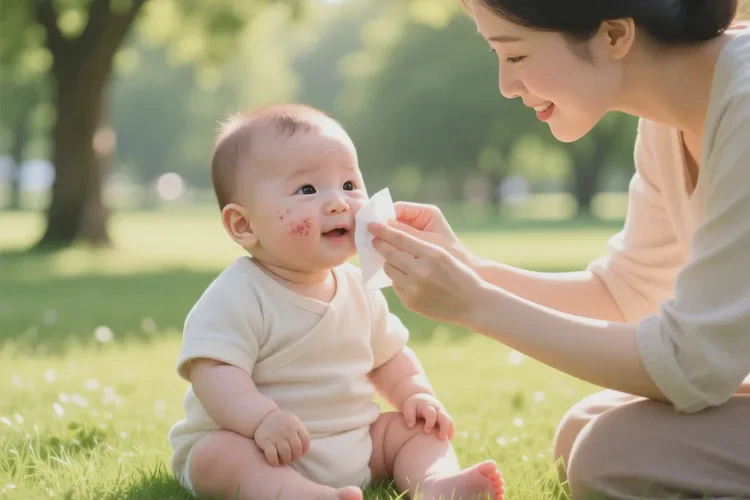 宝宝脸上经常起湿疹能不能治愈(图3)