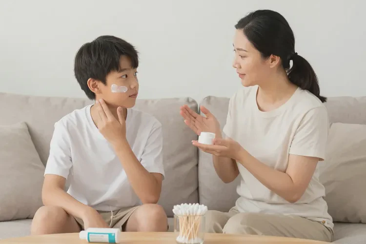 青少年脖子上容易长湿疹能治愈吗(图3)