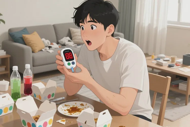 29岁晚餐血糖15点4是怎么回事(图1)