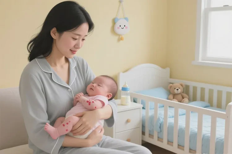 幼儿手臂上有湿疹能治愈吗(图1)