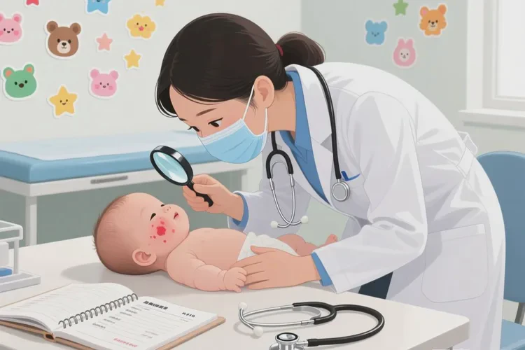 婴儿面部偶尔长湿疹能不能治愈(图2)