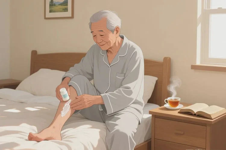 高龄老人小腿偶尔长湿疹能治愈吗(图1)