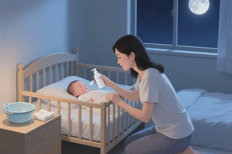 新生儿脸上出湿疹可以治愈吗(图1)