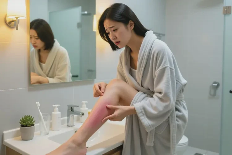 女生小腿上容易起湿疹能治愈吗(图3)