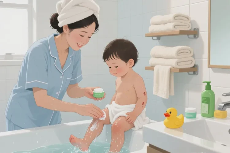 婴幼儿小腿出现湿疹能不能治愈(图2)