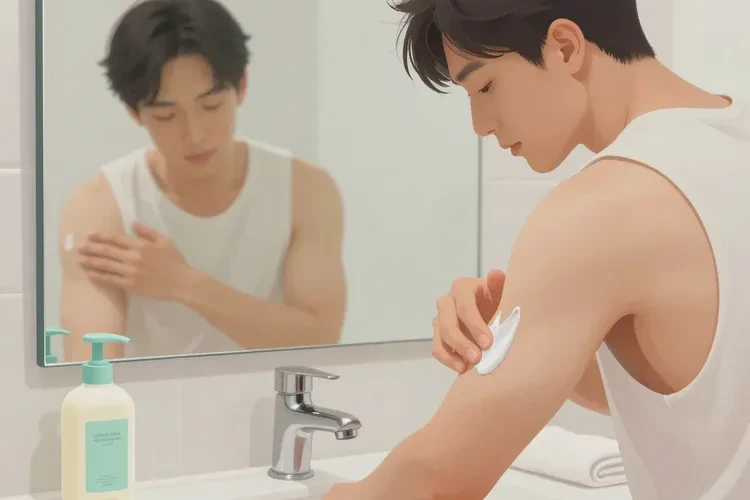 男生手臂长湿疹能治愈吗(图2)