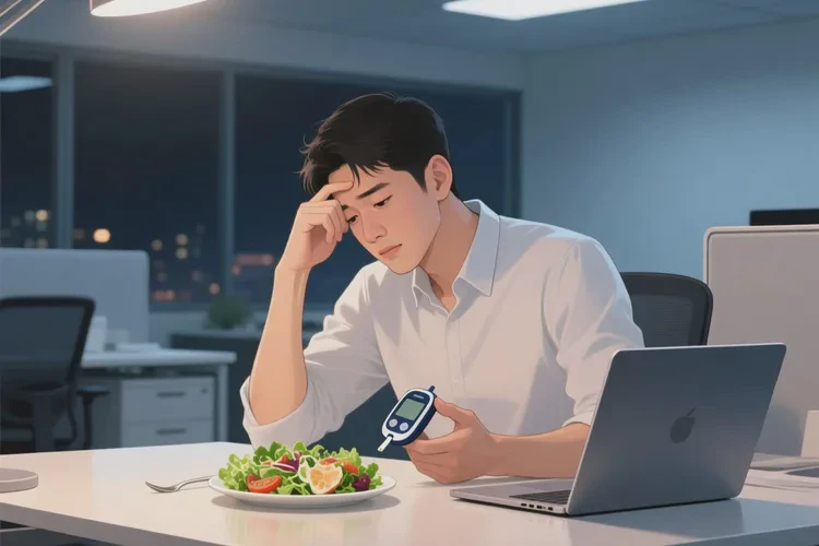 29岁晚餐血糖3点1是怎么回事(图1)