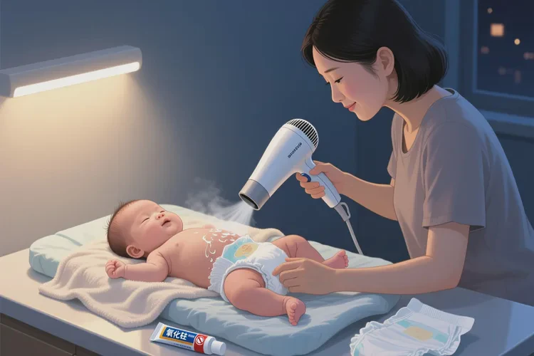 小儿屁股出现湿疹能治愈吗(图1)