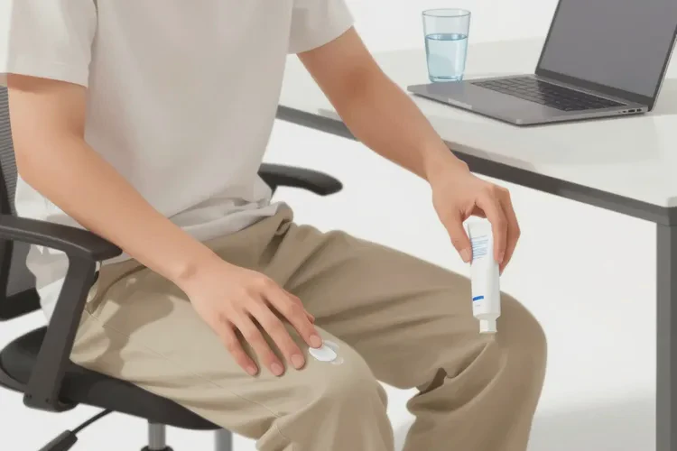 青年人大腿上经常长湿疹能治愈吗(图1)