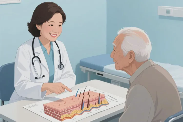 老年人脸上出现湿疹能治愈吗(图3)