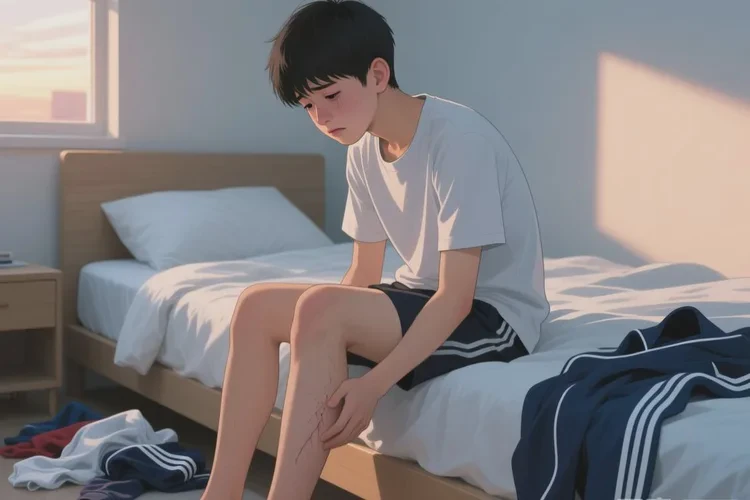 青少年大腿经常起湿疹能治愈吗(图1)