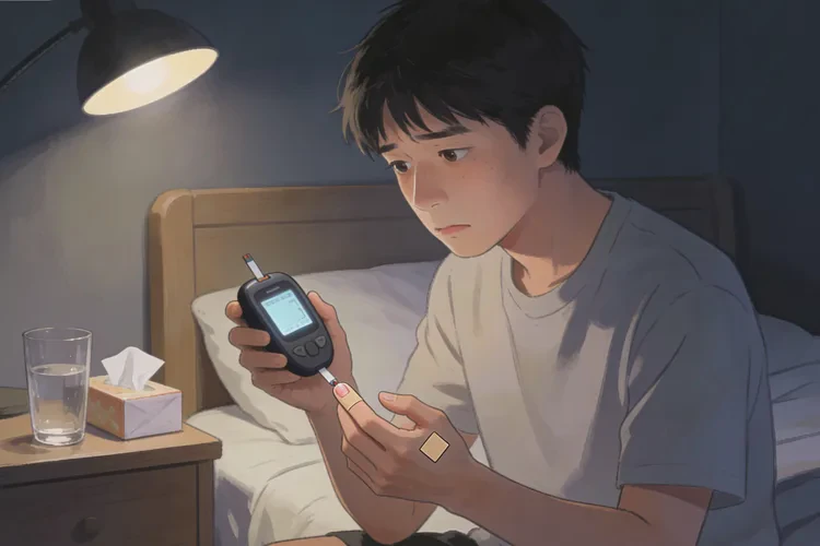 28岁晚上血糖3.6是怎么回事(图1)