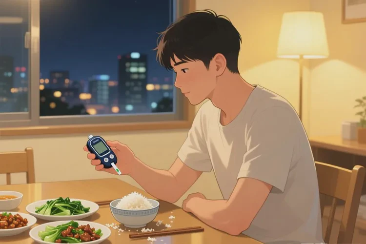 29岁晚餐血糖16.5是怎么回事(图1)