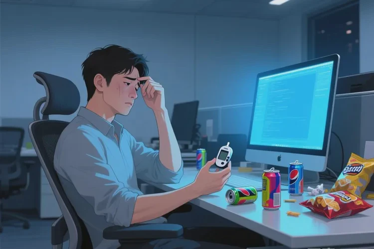 28岁睡前血糖20点5是怎么回事(图1)