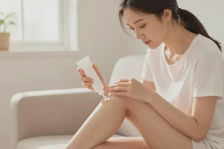 女性小腿偶尔长湿疹能治愈吗(图1)
