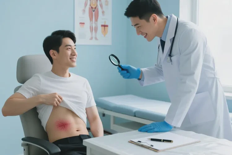 男性肚子上经常起湿疹能治愈吗(图4)