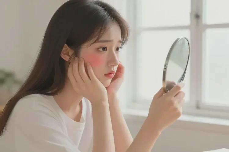 女生面部容易长湿疹能治愈吗(图1)