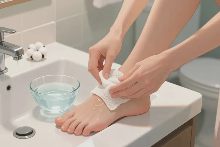 哺乳期妈妈脚上起湿疹能治愈吗(图2)